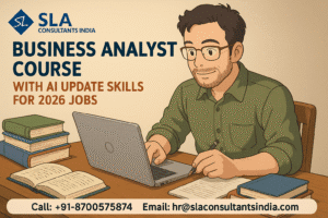 Read more about the article Business Analyst Course in Noida. with AI Skills, Learn the Skills MNCs Want, Get Hired Fast, Upskills with AI for 2026, by SLA Consultants India